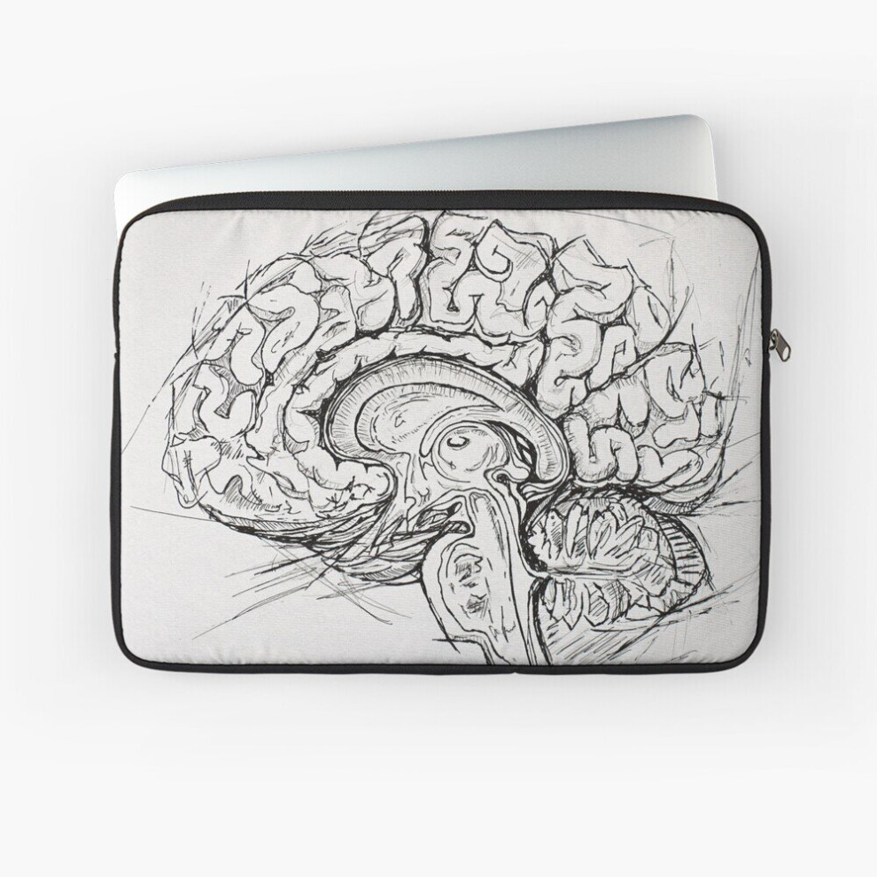 Laptop Sleeve Brain 10 12 13 15 17 Inch Case Notebook Tablet Carrying Bag Cover 7802738426663