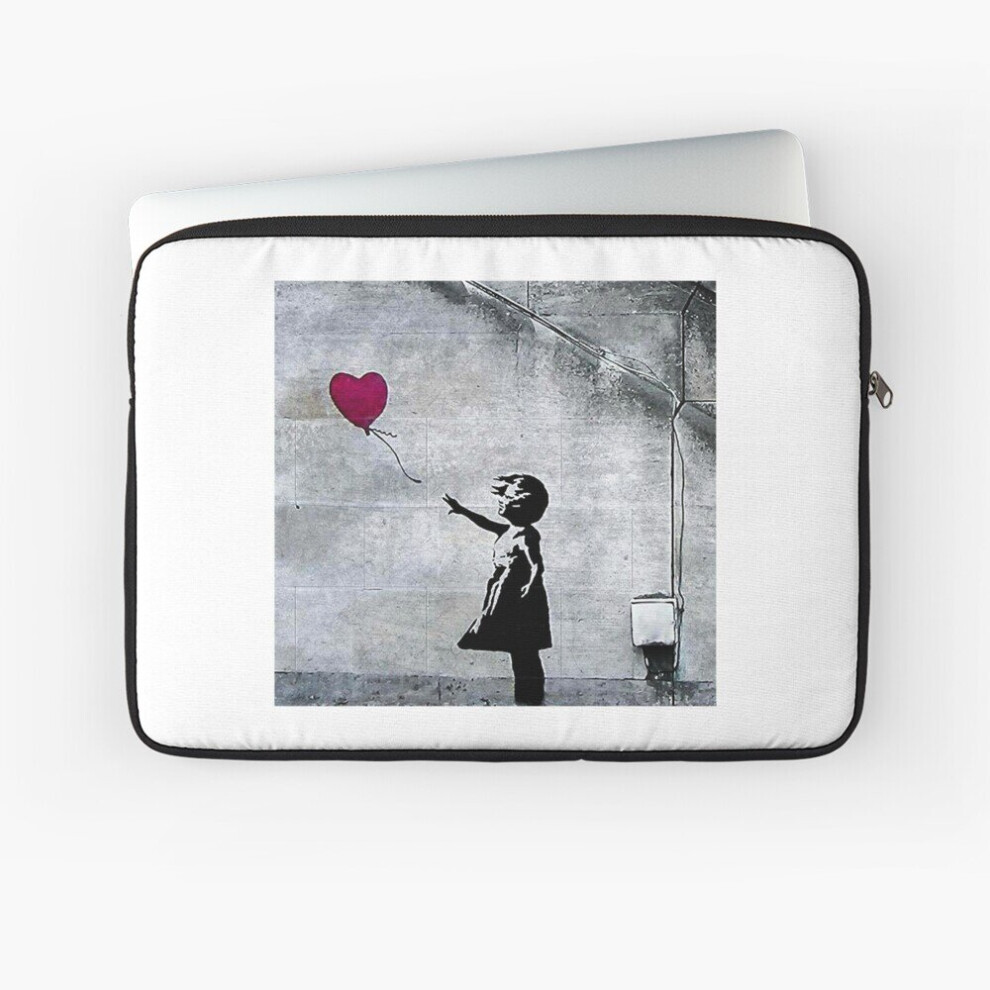 Laptop Sleeve Girl With Balloon 10 12 13 15 17 Inch Case Notebook Tablet Carrying Bag Cover Red 7802738493795