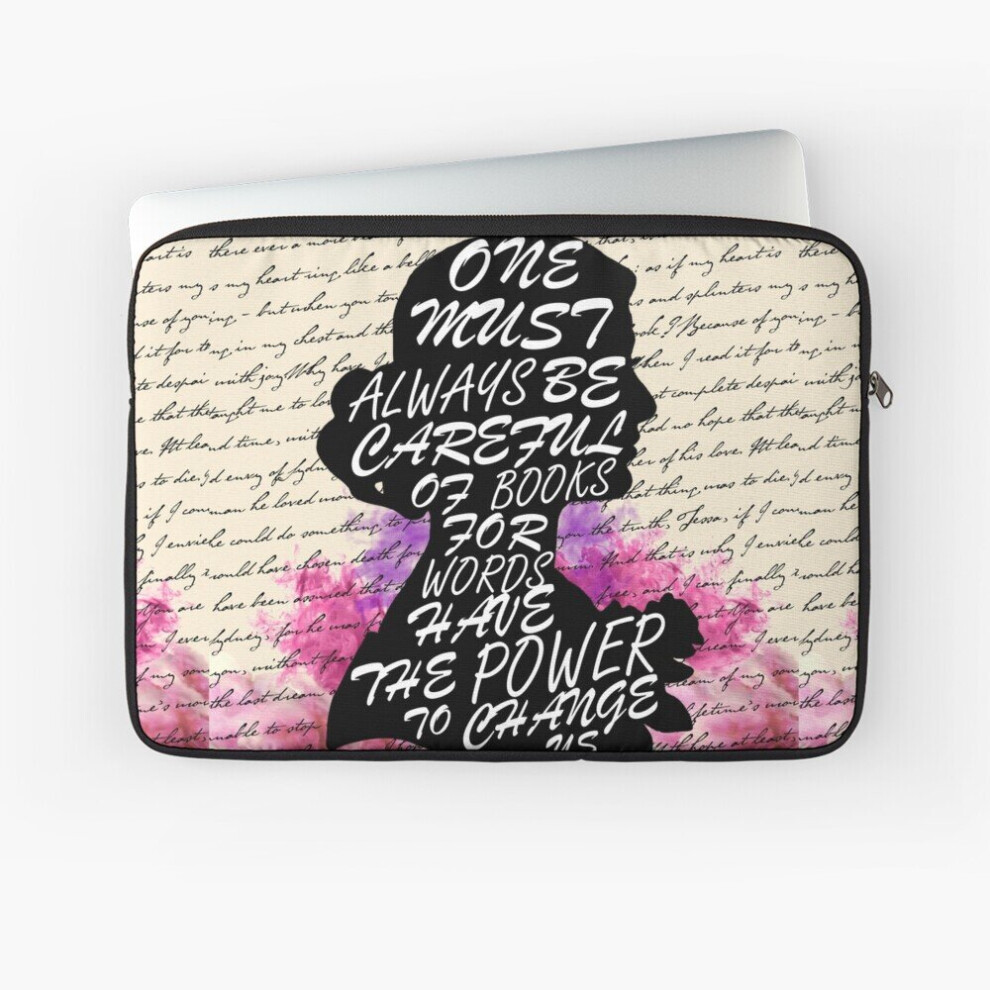 Laptop Sleeve Words Have The Power To Change Us 10 12 13 15 17 Inch Case Notebook Tablet Carrying Bag Cover 7802738427578