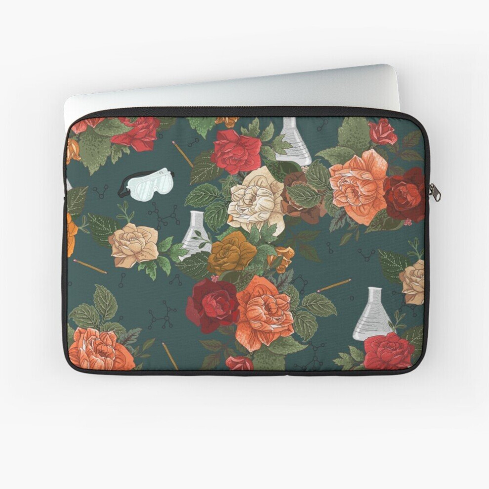 Laptop Sleeve Chemistry Floral 10 12 13 15 17 Inch Case Notebook Tablet Carrying Bag Cover 7802738415735