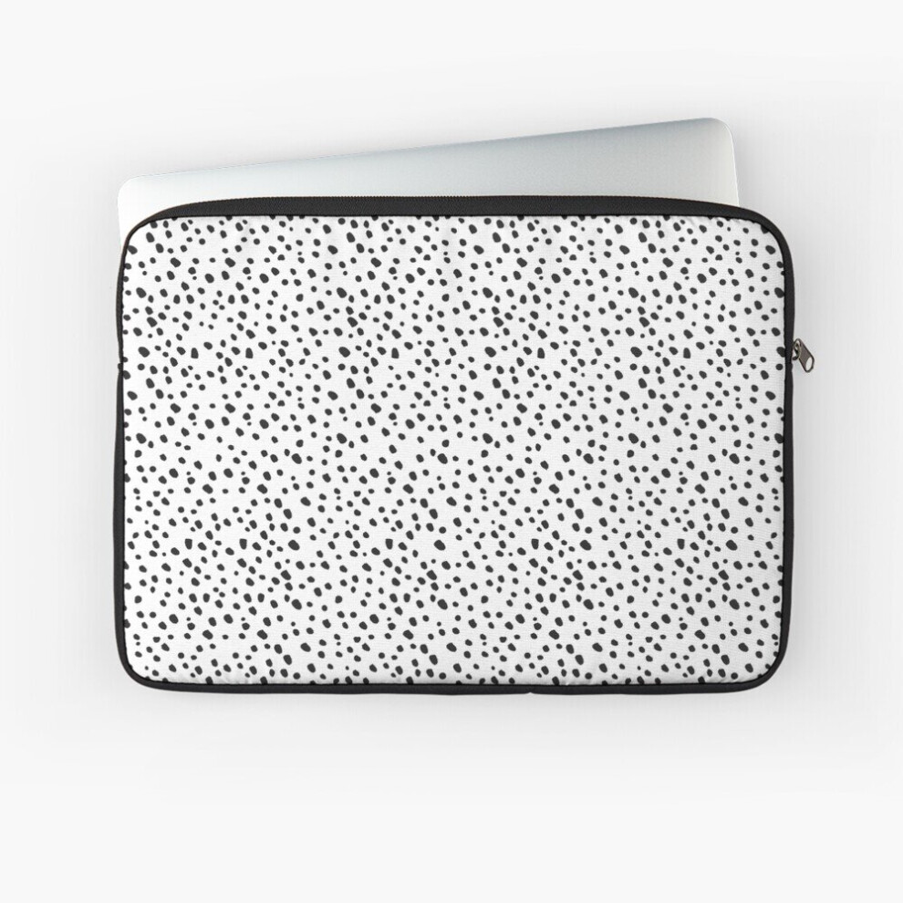 Laptop Sleeve Dots By Minikuosi 10 12 13 15 17 Inch Case Notebook Tablet Carrying Bag Cover Black 7802738414820