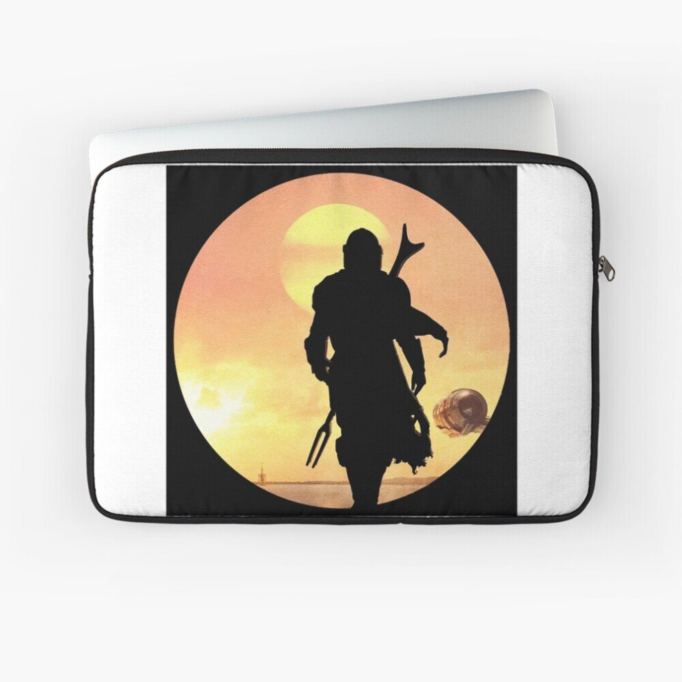 Laptop Sleeve Mando Shadow Figure 10 12 13 15 17 Inch Case Notebook Tablet Carrying Bag Cover 7802738427981