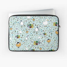 Laptop Sleeve Ducks in a Pond 10 12 13 15 17 Inch Case Notebook Tablet Carrying Bag Cover