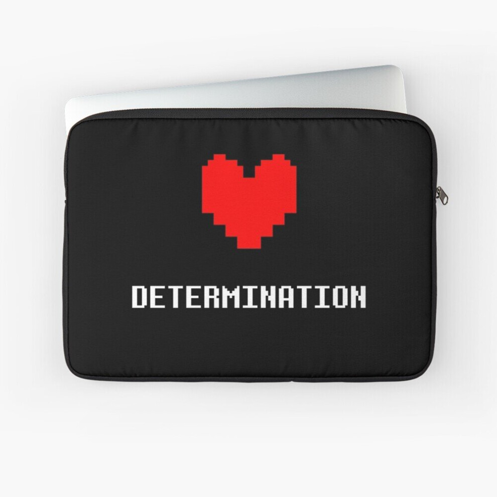 Laptop Sleeve Determination (Undertale) 10 12 13 15 17 Inch Case Notebook Tablet Carrying Bag Cover 7802738458589