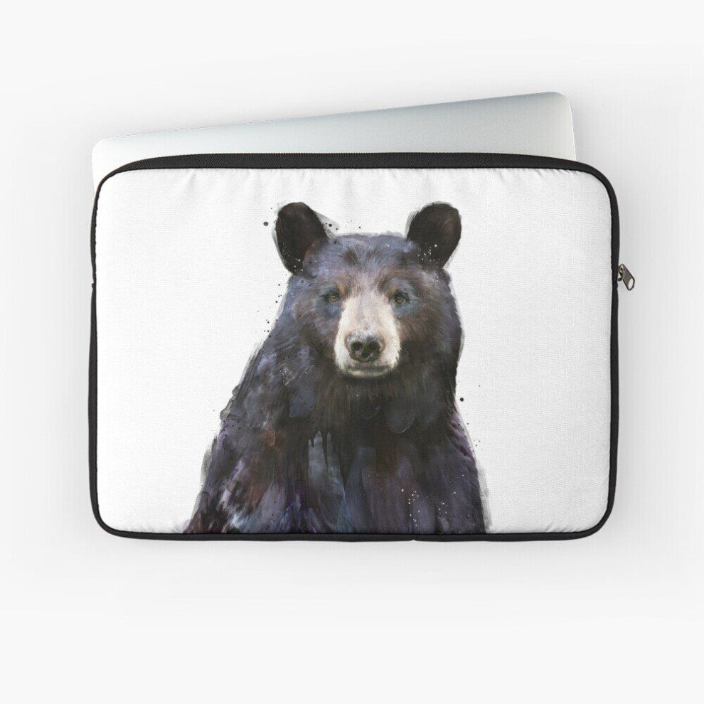 Laptop Sleeve Bear 10 12 13 15 17 Inch Case Notebook Tablet Carrying Bag Cover Black 7802738441321