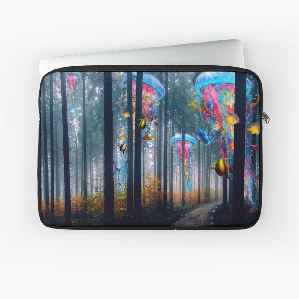 Laptop Sleeve Forest Of Super Jellyfish Worlds 10 12 13 15 17 Inch Case Notebook Tablet Carrying Bag Cover 7802738478884