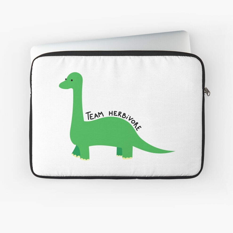 Laptop Sleeve Team Herbivore Dino Design 10 12 13 15 17 Inch Case Notebook Tablet Carrying Bag Cover White 7802738488746