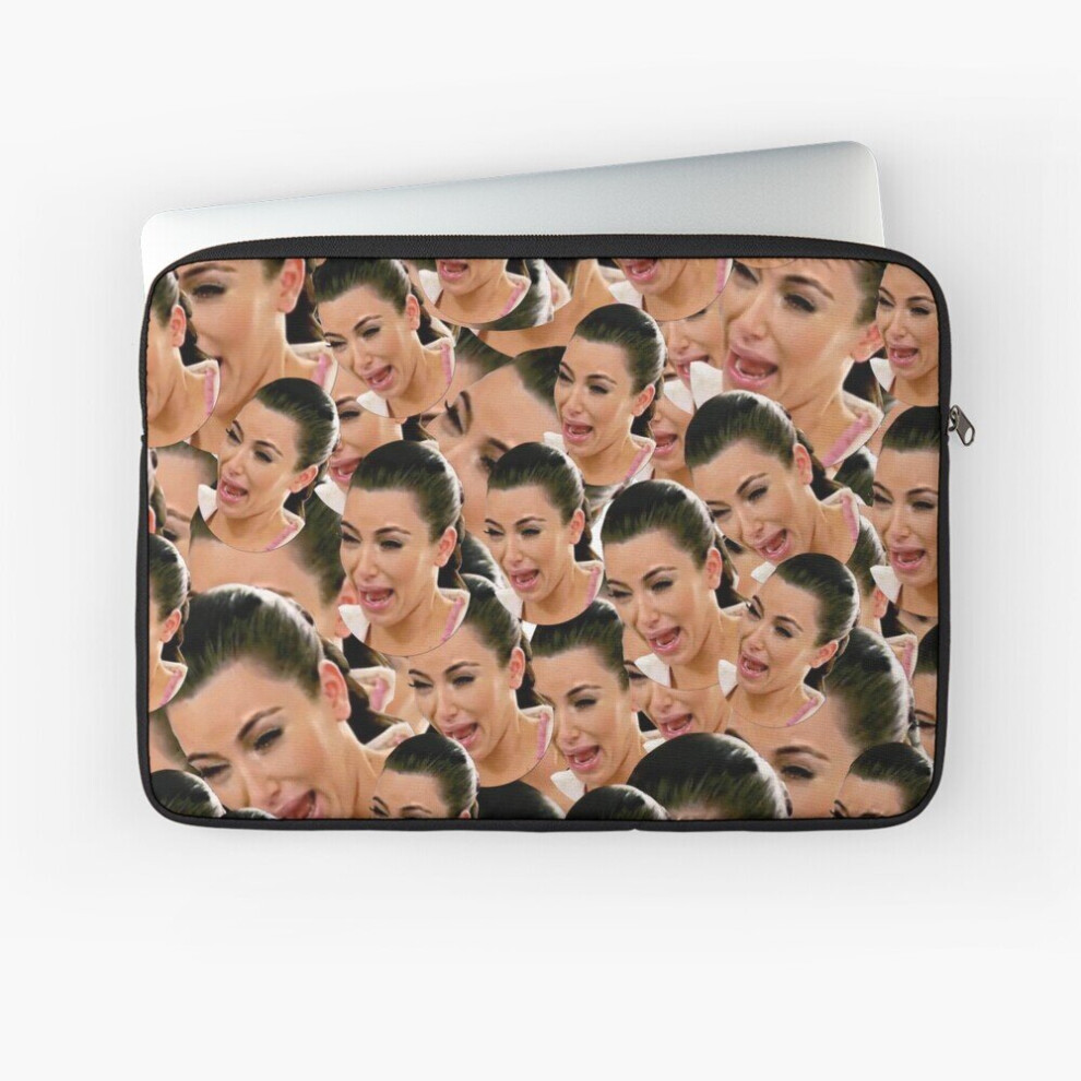 Laptop Sleeve Crying Kim Kardashian 10 12 13 15 17 Inch Case Notebook Tablet Carrying Bag Cover 7802738446449