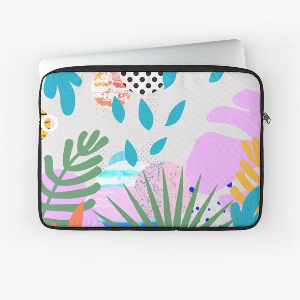 Laptop Sleeve Abstract Tropical Jungle Pattern Clashing 10 12 13 15 17 Inch Case Notebook Tablet Carrying Bag Cover 7802738502213