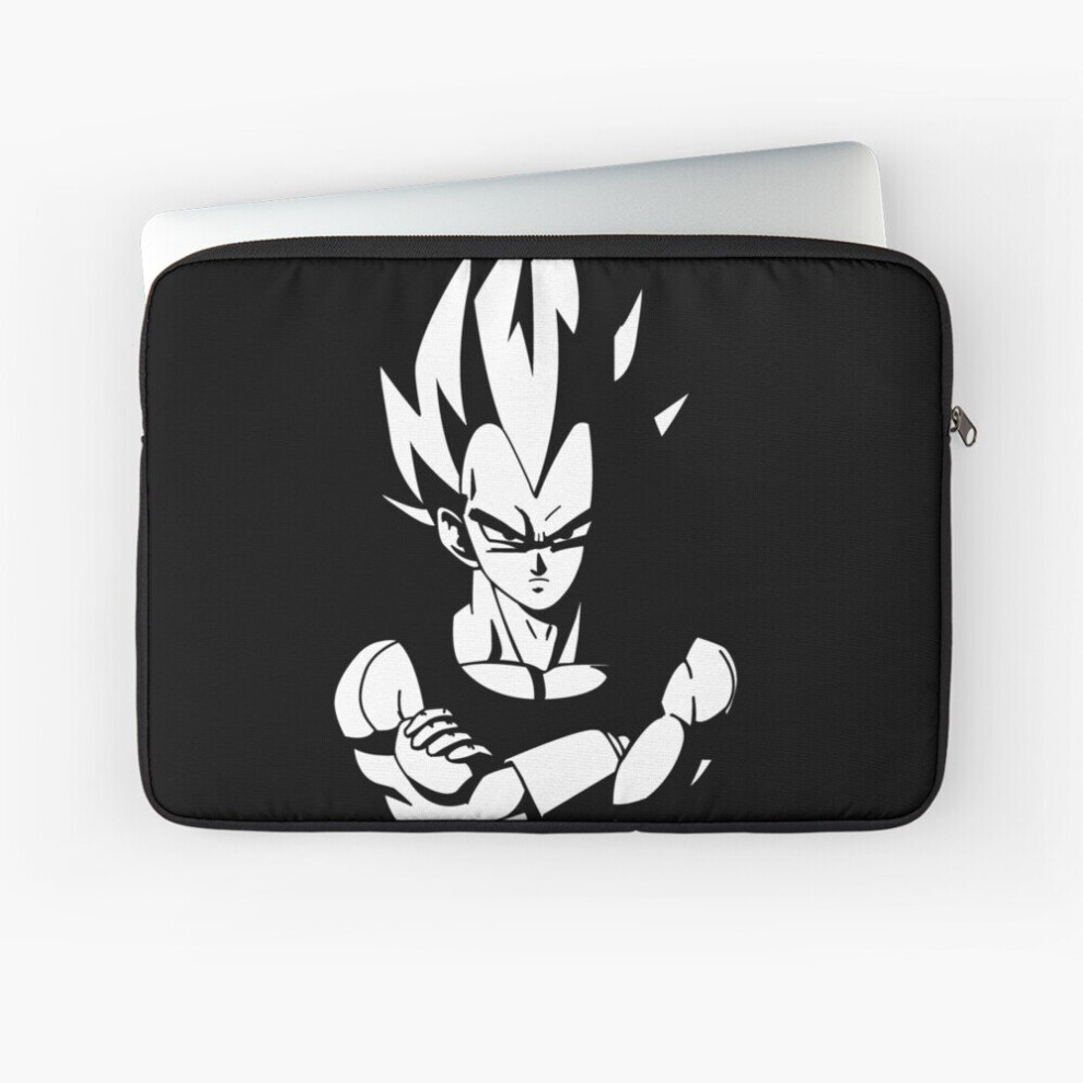 Laptop Sleeve Vegeta Black And White 10 12 13 15 17 Inch Case Notebook Tablet Carrying Bag Cover White,Black 7802738515633