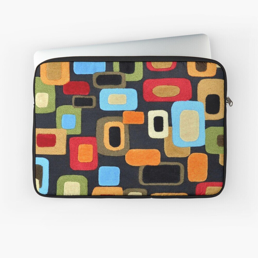 Laptop Sleeve Blazing Mid-Century Pattern 10 12 13 15 17 Inch Case Notebook Tablet Carrying Bag Cover 7802738450873