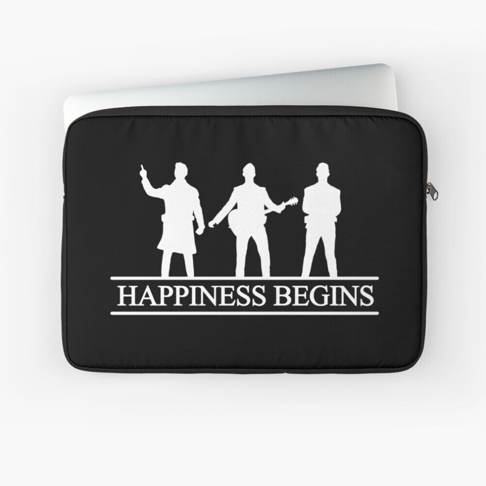 Laptop Sleeve Happiness Begins 10 12 13 15 17 Inch Case Notebook Tablet Carrying Bag Cover 7802738433142