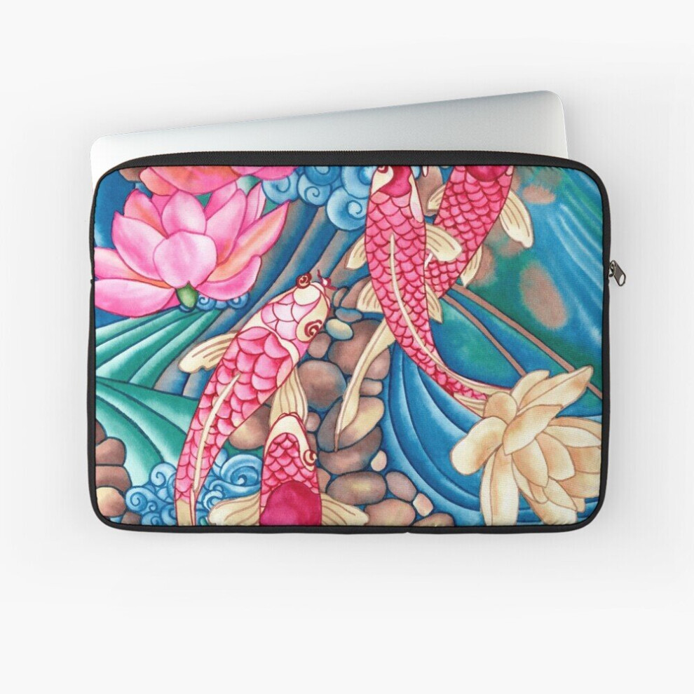 Laptop Sleeve Koi Pond 10 12 13 15 17 Inch Case Notebook Tablet Carrying Bag Cover 7802738448580