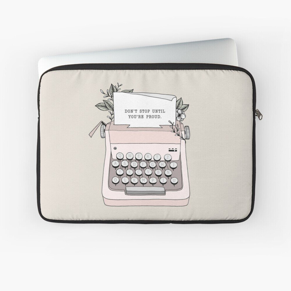 Laptop Sleeve Don't Stop 10 12 13 15 17 Inch Case Notebook Tablet Carrying Bag Cover 7802738414950