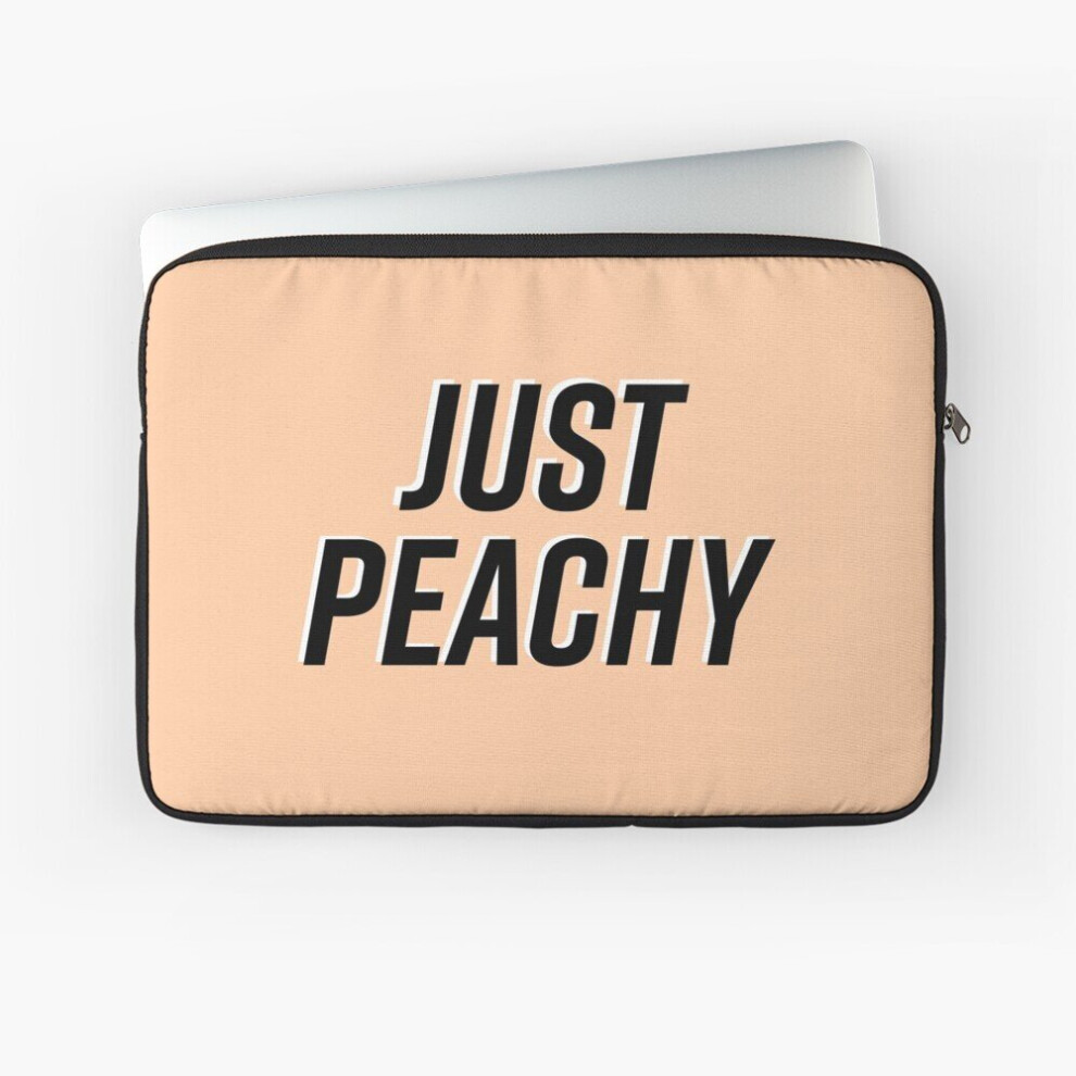 Laptop Sleeve Just Peachy 10 12 13 15 17 Inch Case Notebook Tablet Carrying Bag Cover 7802738468991