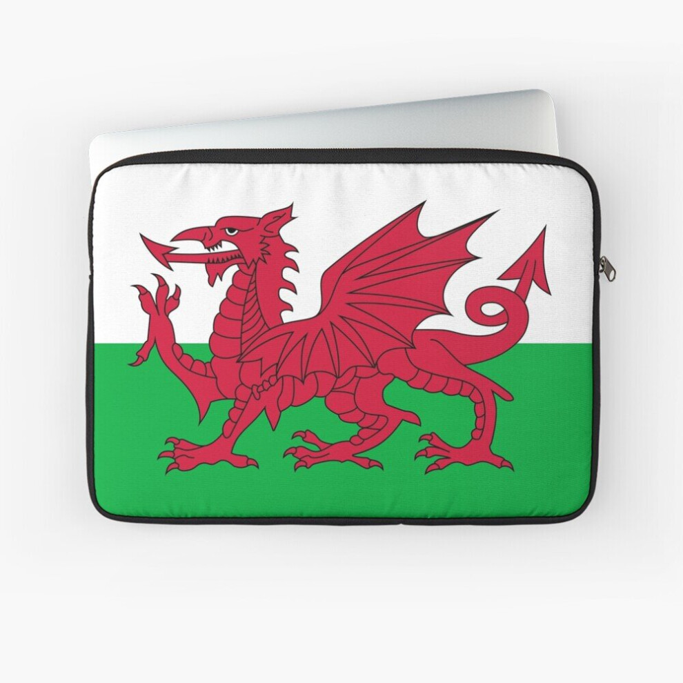 Laptop Sleeve Flag Of Wales - Welsh Flag 10 12 13 15 17 Inch Case Notebook Tablet Carrying Bag Cover 7802738439878