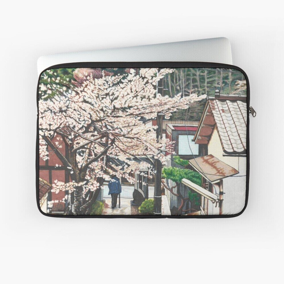 Laptop Sleeve Passing By Cherry Blossoms 10 12 13 15 17 Inch Case Notebook Tablet Carrying Bag Cover 7802738426144