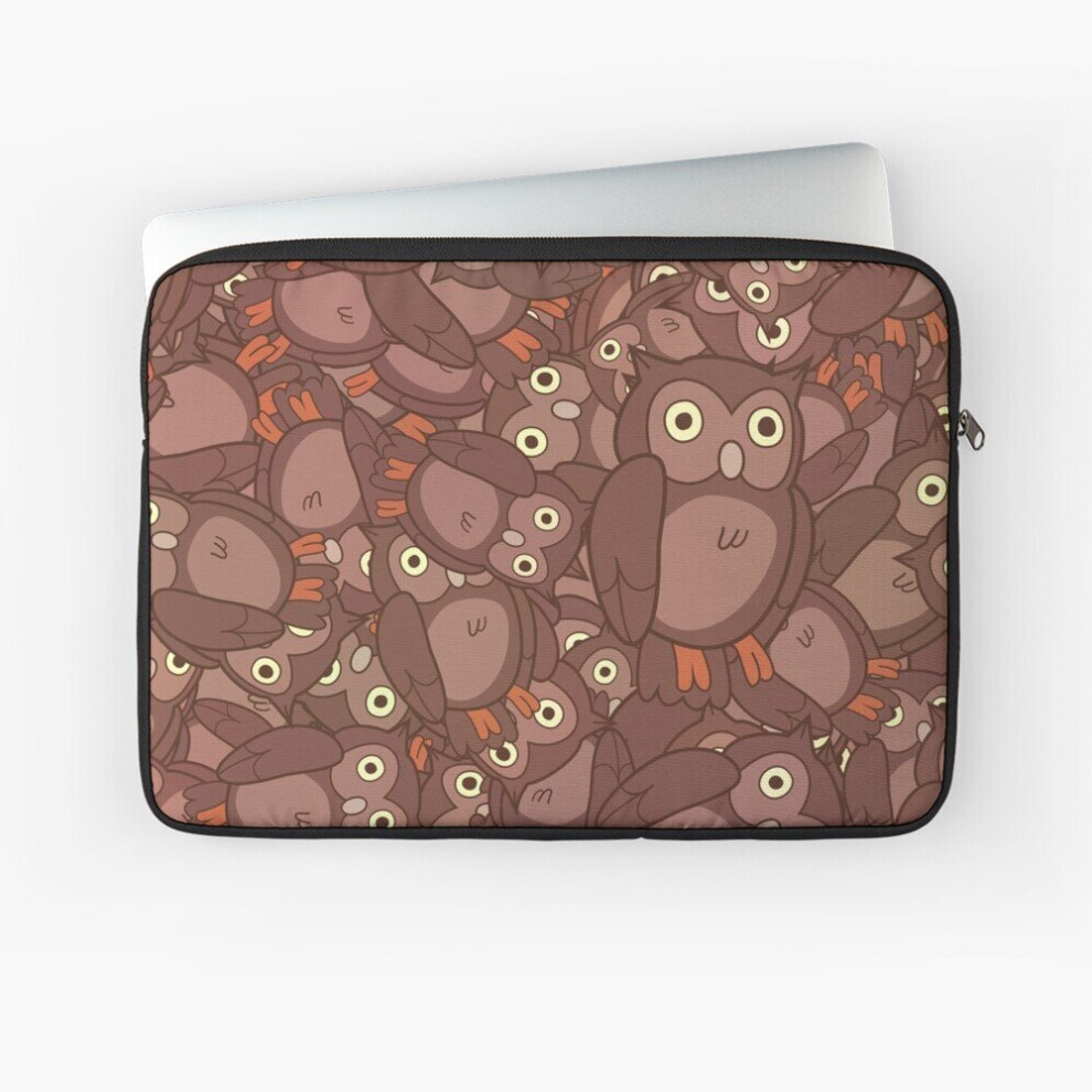 Laptop Sleeve Piles Of Owls 10 12 13 15 17 Inch Case Notebook Tablet Carrying Bag Cover 7802738450255