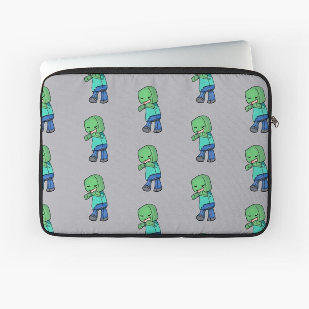 Laptop Sleeve Minecraft Cute Zombie 10 12 13 15 17 Inch Case Notebook Tablet Carrying Bag Cover 7802738438369