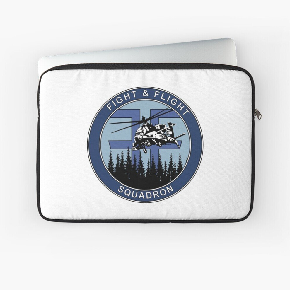 Laptop Sleeve Single Apache Trees - Fight Flight Logo 10 12 13 15 17 Inch Case Notebook Tablet Carrying Bag Cover 7802738463095