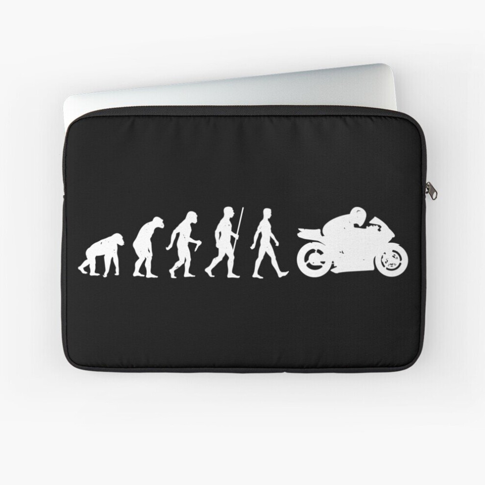 Laptop Sleeve Evolution Of Motorbike 10 12 13 15 17 Inch Case Notebook Tablet Carrying Bag Cover 7802738445909