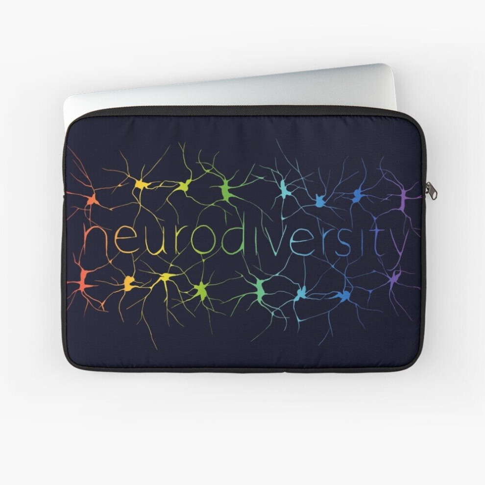 Laptop Sleeve Neuron Diversity - Rainbow 10 12 13 15 17 Inch Case Notebook Tablet Carrying Bag Cover 7802738470949
