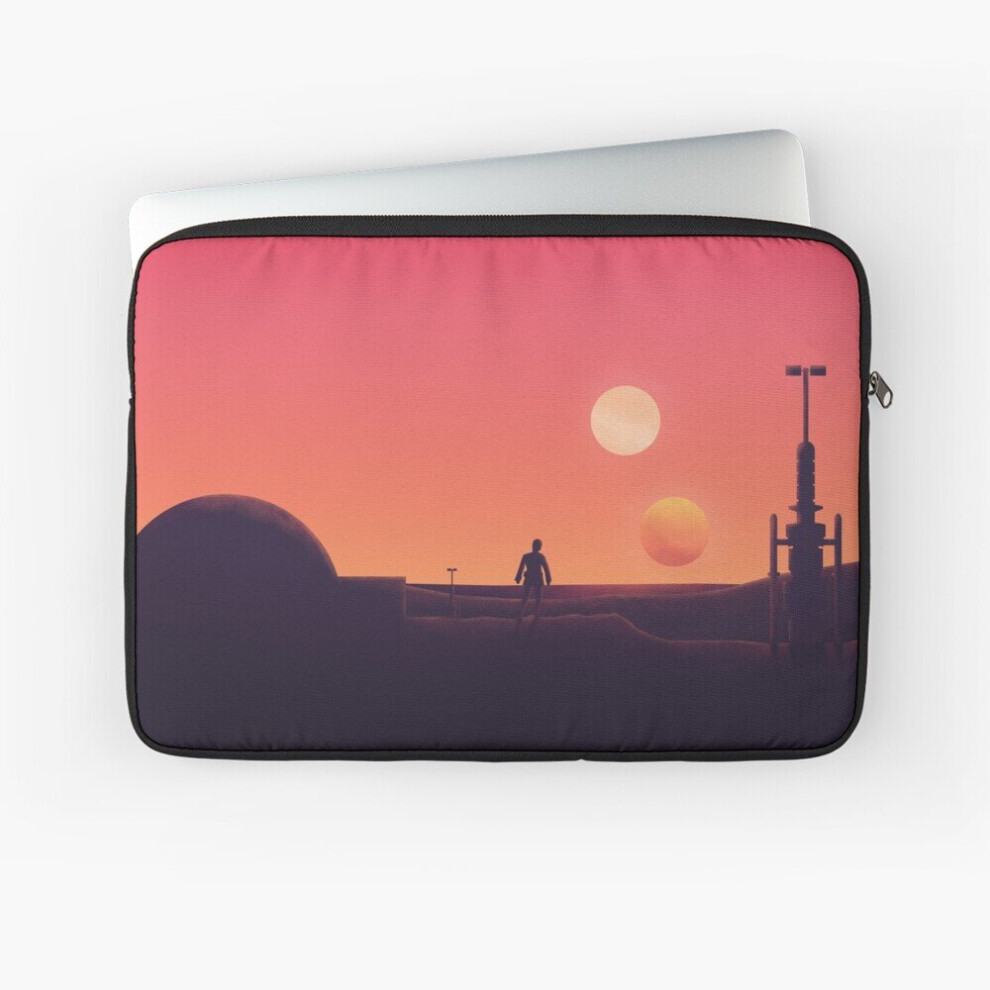 Laptop Sleeve Binary Sunset 10 12 13 15 17 Inch Case Notebook Tablet Carrying Bag Cover 7802738501568