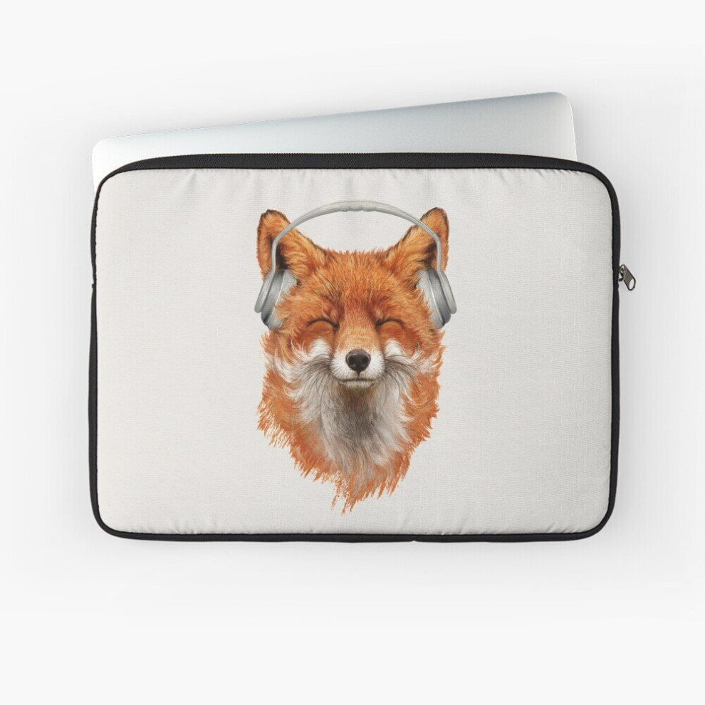Laptop Sleeve Smiling Musical Fox 10 12 13 15 17 Inch Case Notebook Tablet Carrying Bag Cover 7802738424775