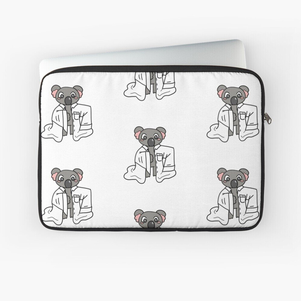 Laptop Sleeve Lab Coat Koala 10 12 13 15 17 Inch Case Notebook Tablet Carrying Bag Cover 7802738518344