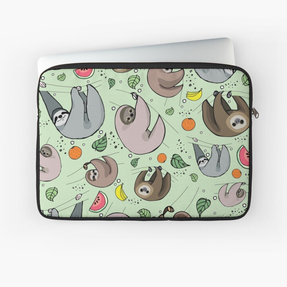 Laptop Sleeve Sloths 10 12 13 15 17 Inch Case Notebook Tablet Carrying Bag Cover 7802738420357
