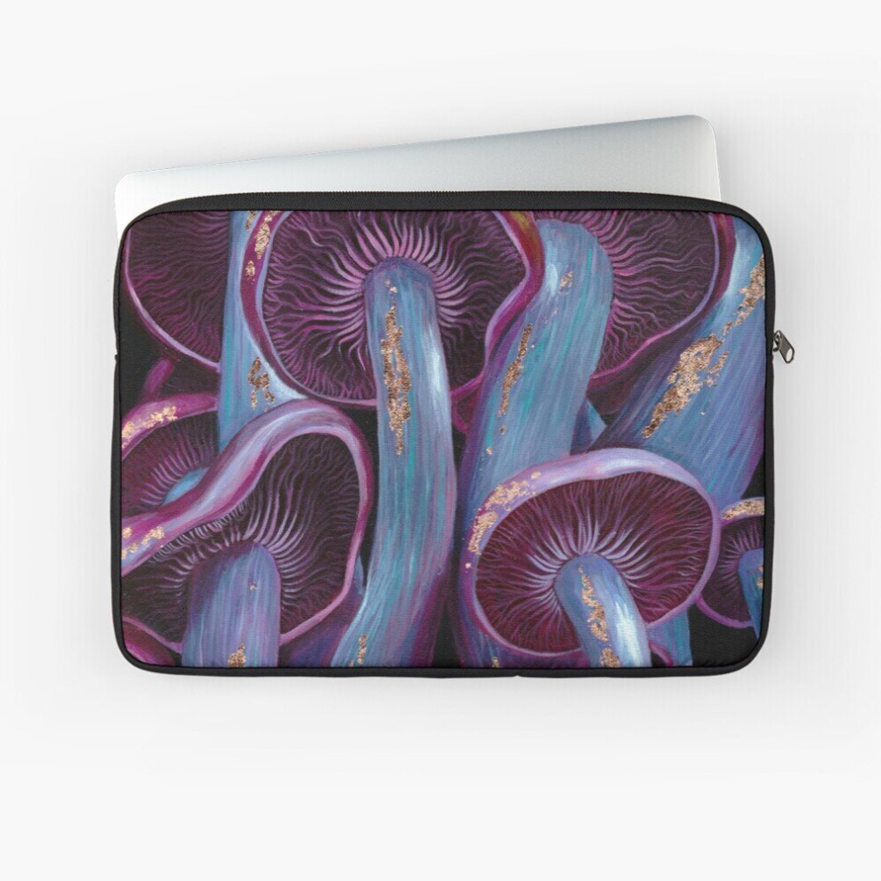 Laptop Sleeve Mushrooms 10 12 13 15 17 Inch Case Notebook Tablet Carrying Bag Cover Pink 7802738449419