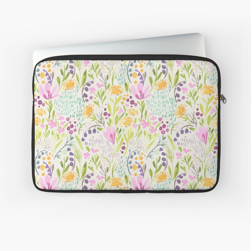 Laptop Sleeve Tiny Flowers 10 12 13 15 17 Inch Case Notebook Tablet Carrying Bag Cover 7802738466638