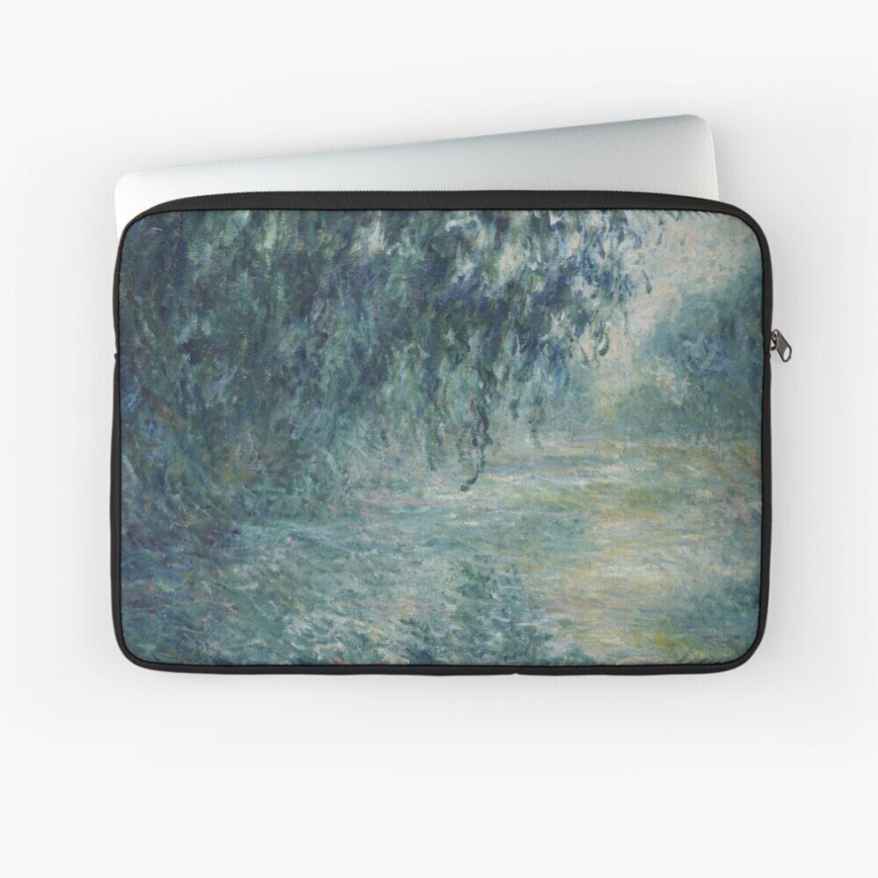 Laptop Sleeve Claude Monet - Morning On The Seine 10 12 13 15 17 Inch Case Notebook Tablet Carrying Bag Cover 7802738495638