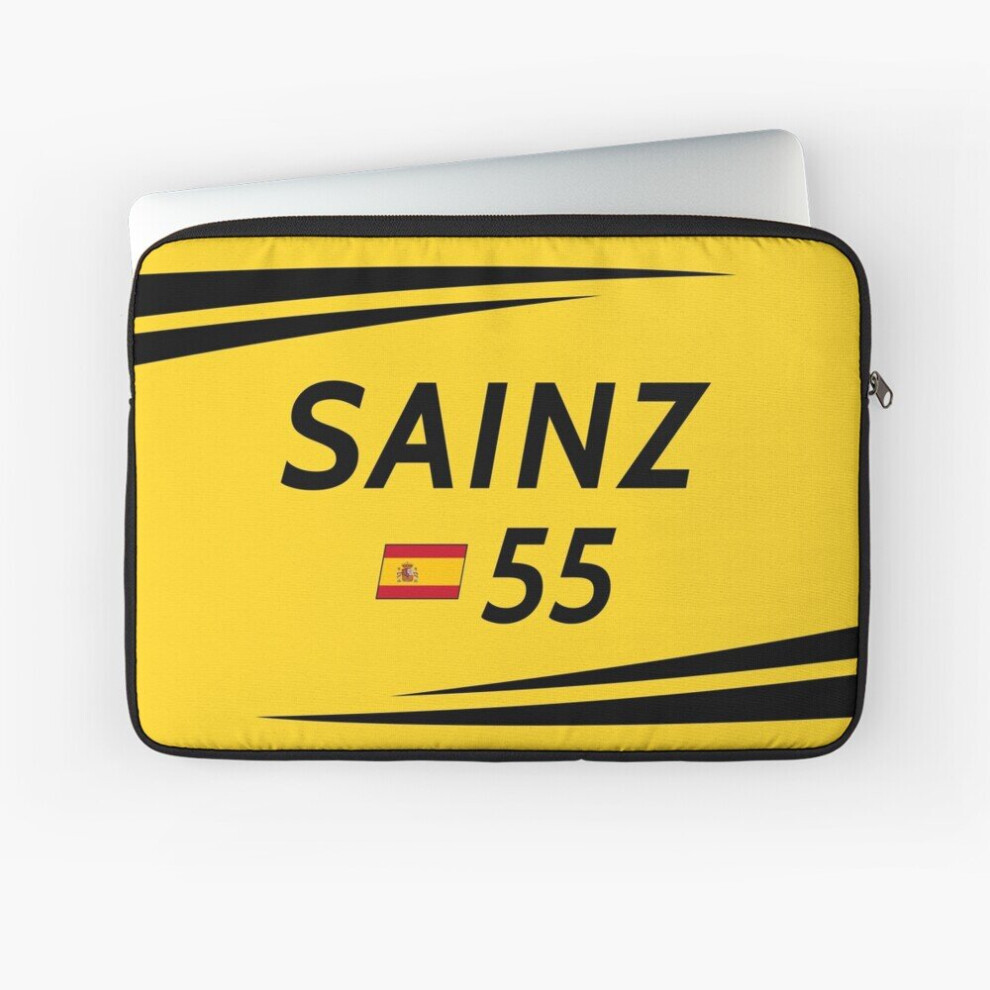 Laptop Sleeve F1 2017 - #55 Sainz 10 12 13 15 17 Inch Case Notebook Tablet Carrying Bag Cover 7802738490381
