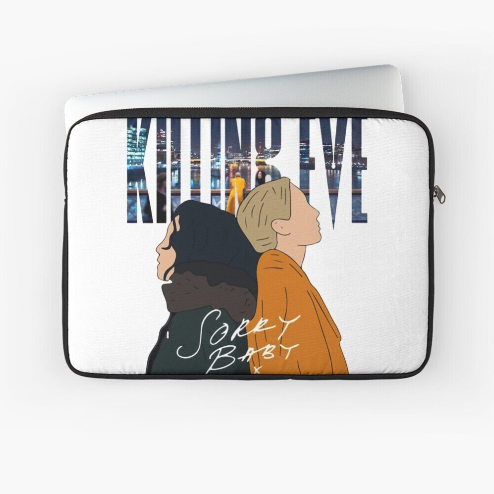 Laptop Sleeve Killing Eve T-Shirt, Jodie Comer 10 12 13 15 17 Inch Case Notebook Tablet Carrying Bag Cover 7802738479492