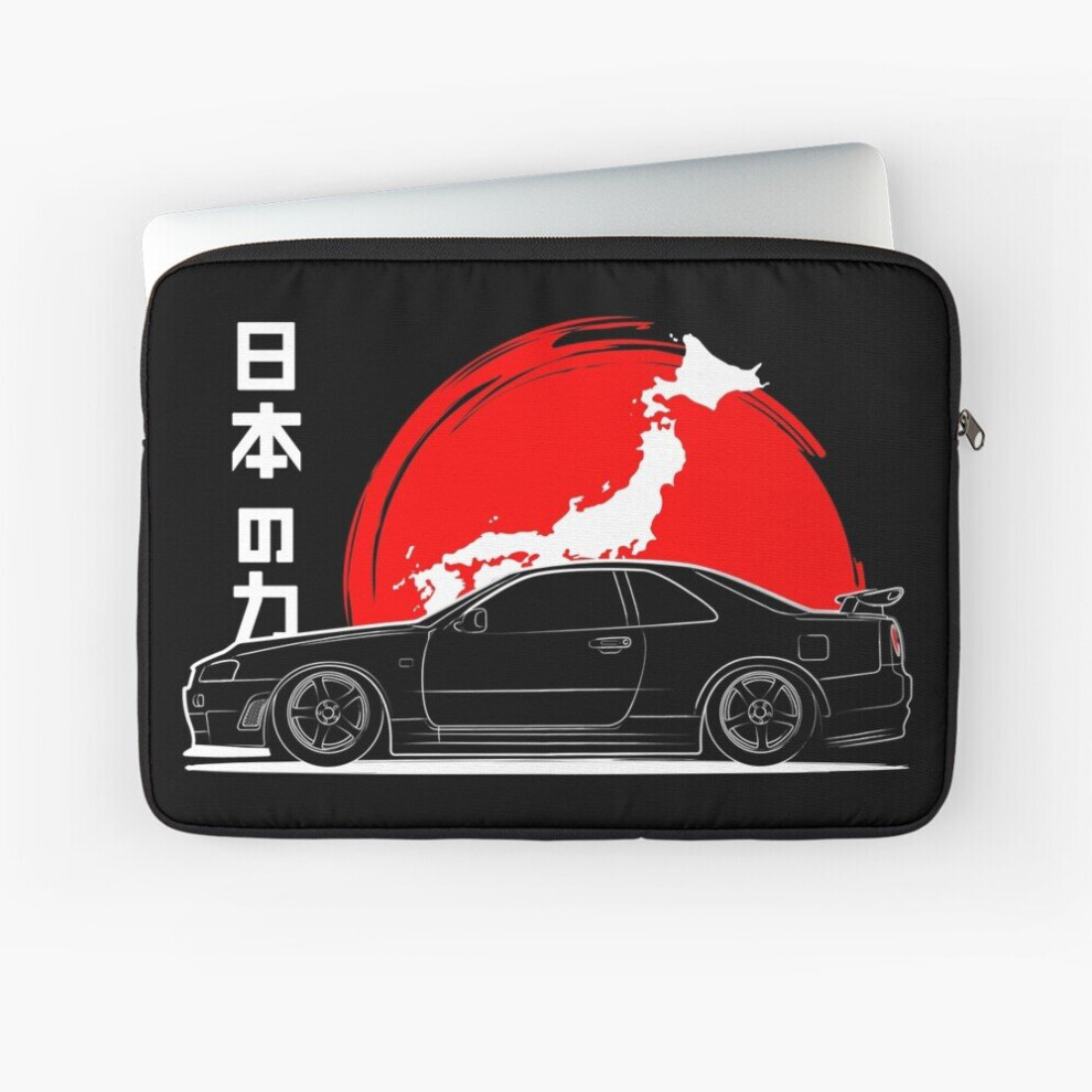 Laptop Sleeve Jdm Skyline 10 12 13 15 17 Inch Case Notebook Tablet Carrying Bag Cover 7802738499360