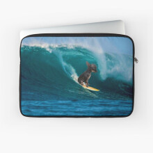 BearLad Chihuahua Surf Laptop Sleeve - 10/12/13/15/17 Inch, Water-Resistant Neoprene Case