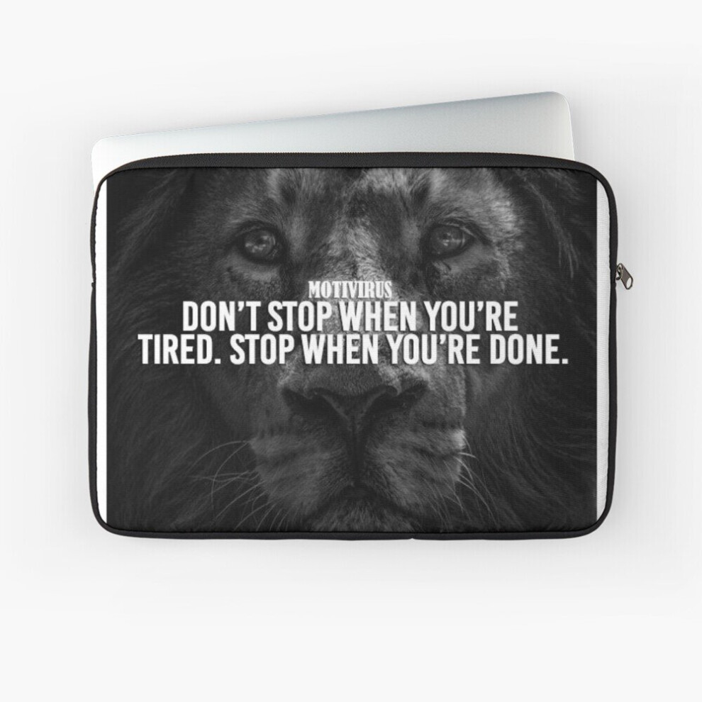 Laptop Sleeve Moti-Words 10 12 13 15 17 Inch Case Notebook Tablet Carrying Bag Cover 7802738503029