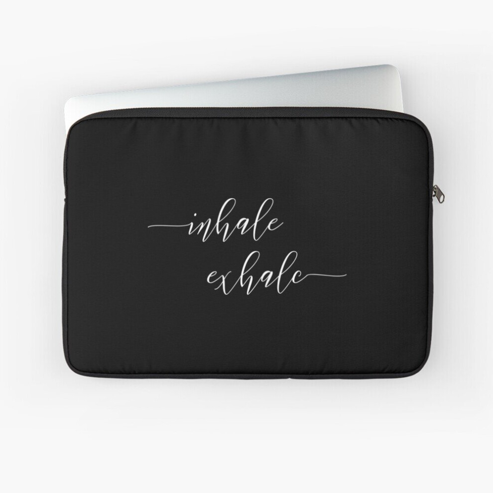 Laptop Sleeve Inhale Exhale 10 12 13 15 17 Inch Case Notebook Tablet Carrying Bag Cover 7802738510348