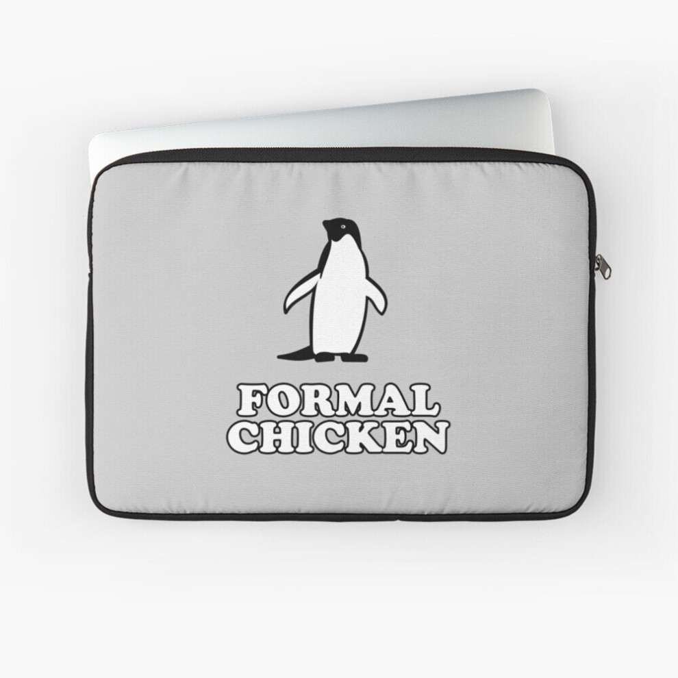Laptop Sleeve Penguin (Formal Chicken) 10 12 13 15 17 Inch Case Notebook Tablet Carrying Bag Cover 7802738430288