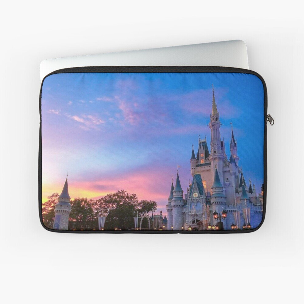 Laptop Sleeve Castle Sunset 10 12 13 15 17 Inch Case Notebook Tablet Carrying Bag Cover 7802738420968