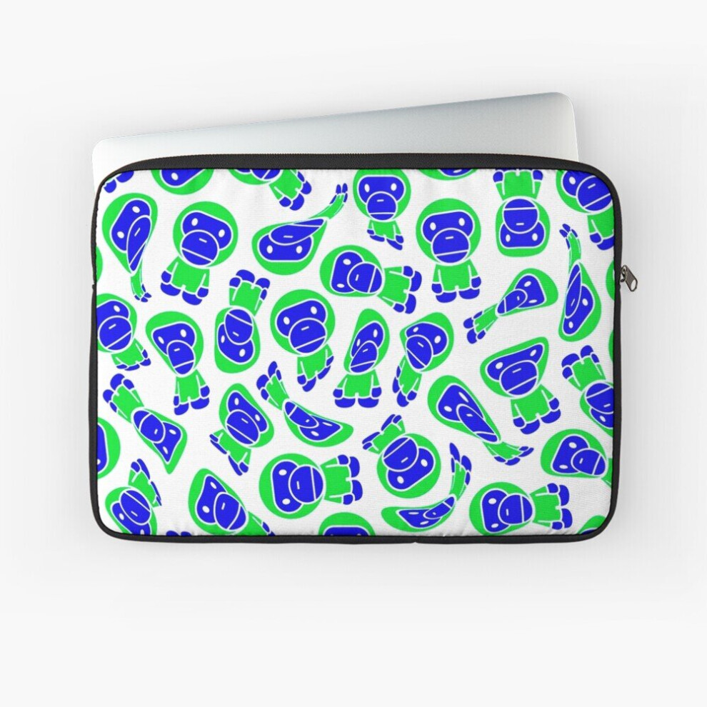 Laptop Sleeve Baby Milo Bape 10 12 13 15 17 Inch Case Notebook Tablet Carrying Bag Cover Green 7802738444308