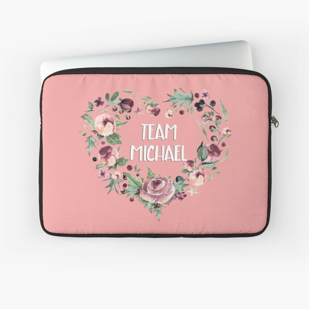 Laptop Sleeve Team Michael - Heart 10 12 13 15 17 Inch Case Notebook Tablet Carrying Bag Cover 7802738498158
