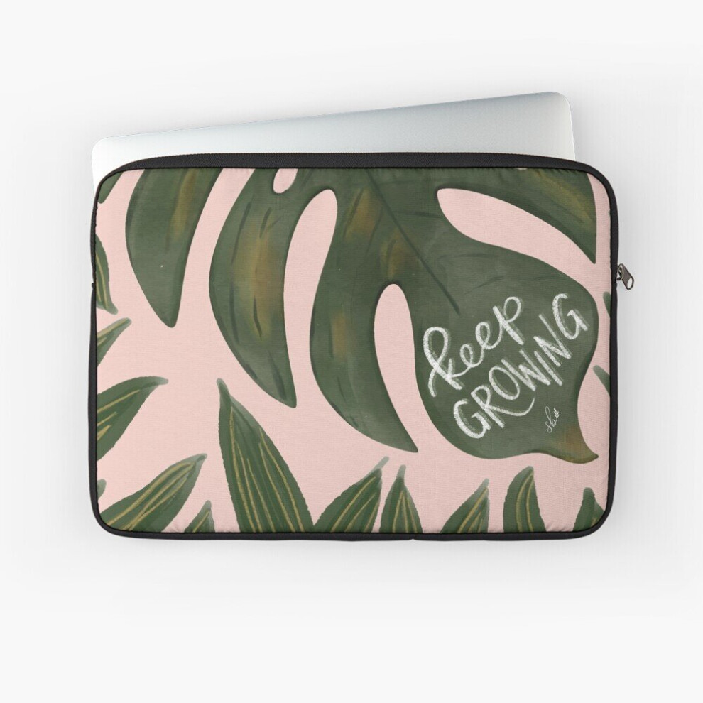 Laptop Sleeve Keep Growing Monstera 10 12 13 15 17 Inch Case Notebook Tablet Carrying Bag Cover 7802738458817