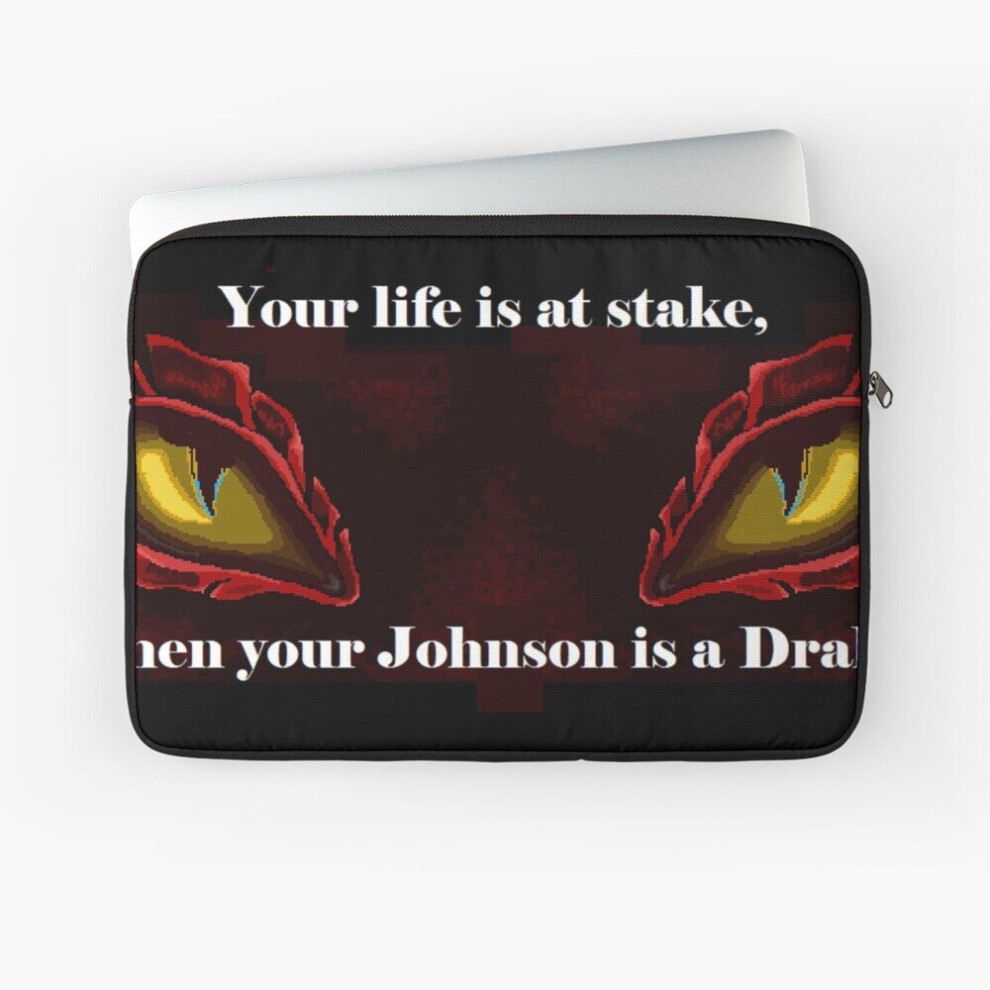 Laptop Sleeve Mr. Johnson Is A Drake! 10 12 13 15 17 Inch Case Notebook Tablet Carrying Bag Cover 7802738497687