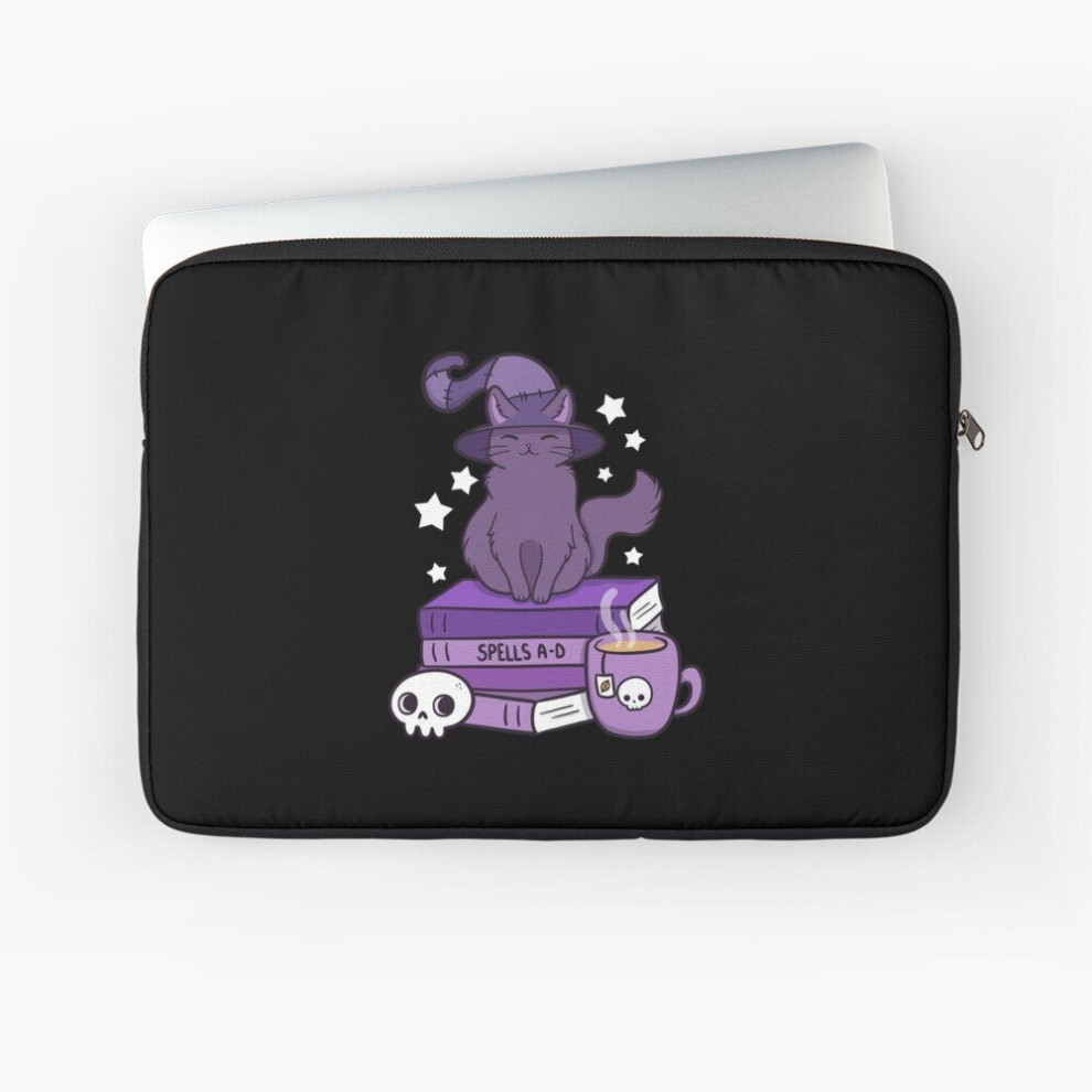 Laptop Sleeve Feline Familiar 02 Nikury 10 12 13 15 17 Inch Case Notebook Tablet Carrying Bag Cover Black 7802738411317