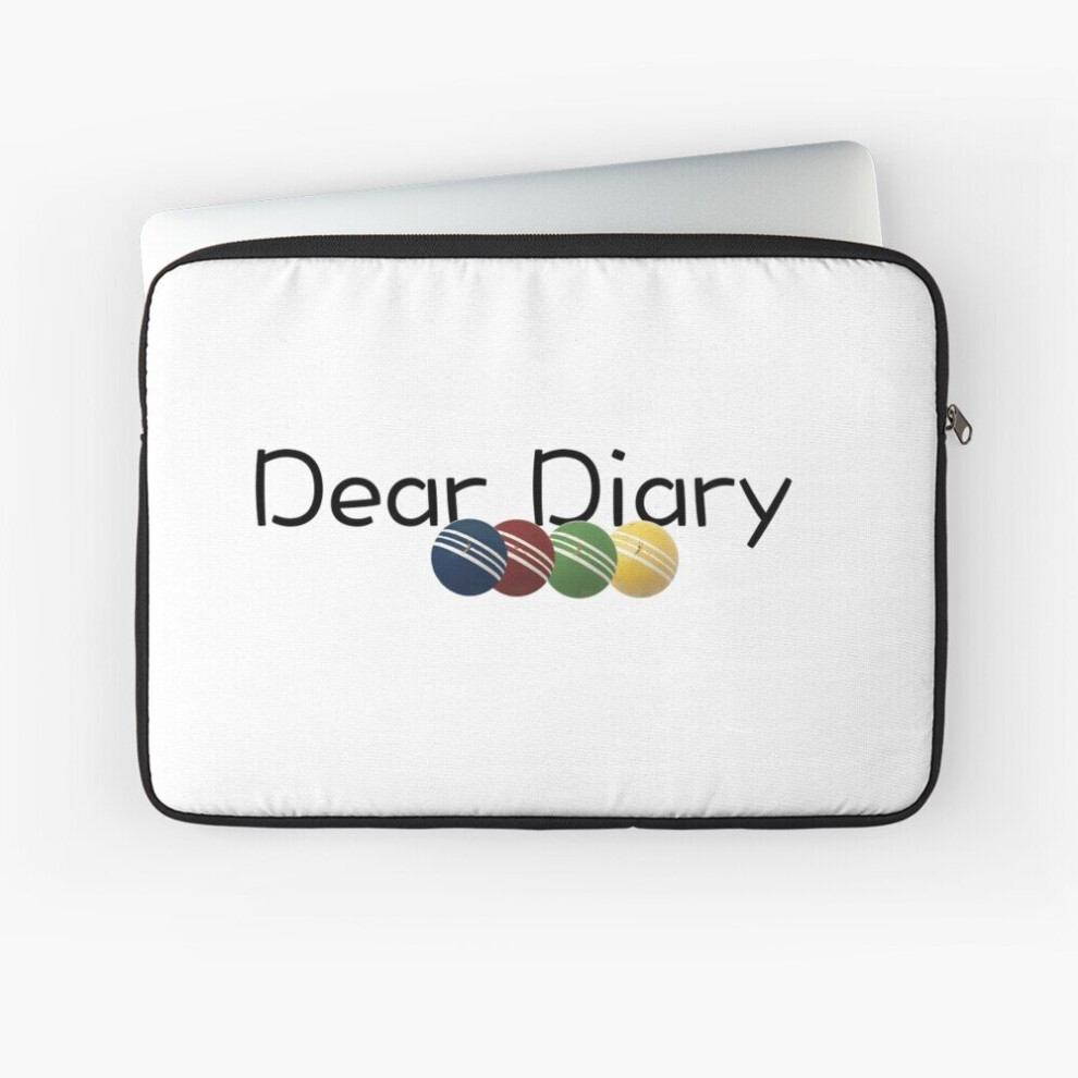 Laptop Sleeve Dear Diary 10 12 13 15 17 Inch Case Notebook Tablet Carrying Bag Cover 7802738473230