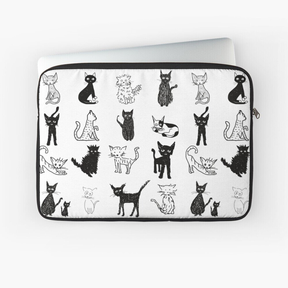Laptop Sleeve Cats, Cats, Cats. 10 12 13 15 17 Inch Case Notebook Tablet Carrying Bag Cover 7802738428575