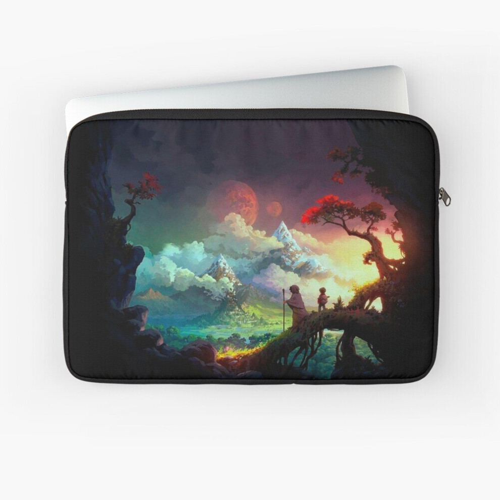 Laptop Sleeve Anime Fantasy Forest 10 12 13 15 17 Inch Case Notebook Tablet Carrying Bag Cover 7802738453362