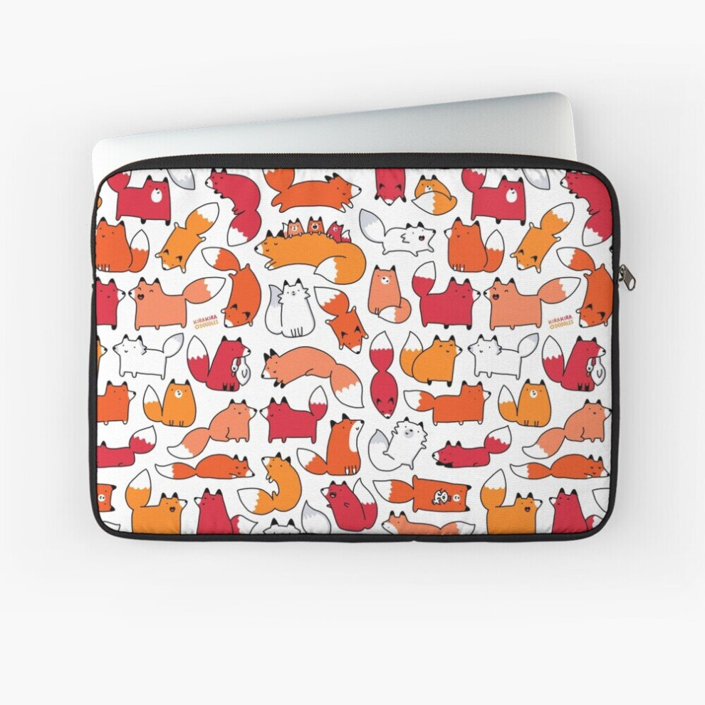 Laptop Sleeve Foxy Foxes 10 12 13 15 17 Inch Case Notebook Tablet Carrying Bag Cover 7802738422603
